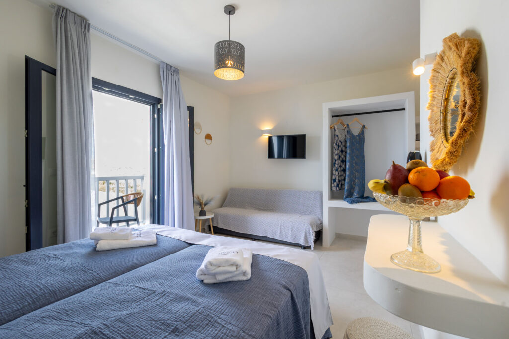 DELUXE DOUBLE ROOM WITH SEA VIEW AND ONE SOFA-19